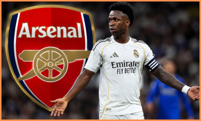 Arsenal Eye Ambitious Move for Real Madrid's Vinicius Junior