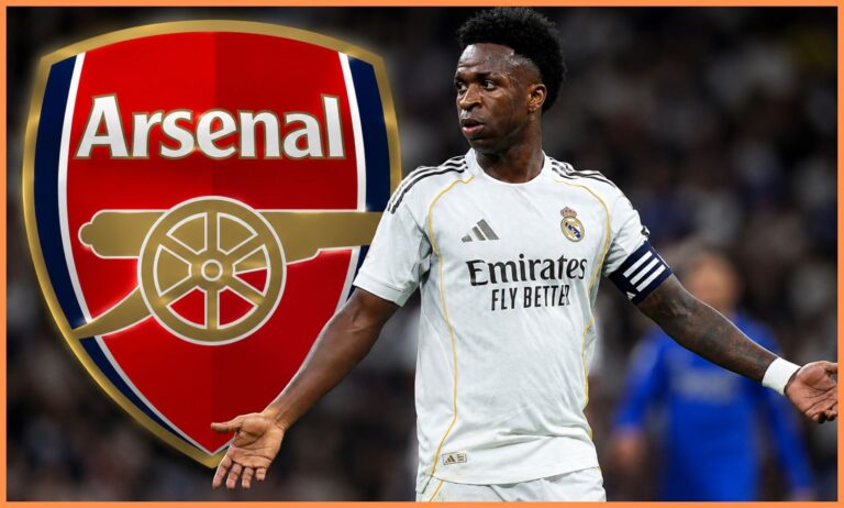 Arsenal Eye Ambitious Move for Real Madrid's Vinicius Junior