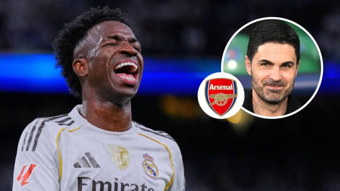 Arsenal Eye Record Contract for Vinicius Junior as Arteta Targets Winger