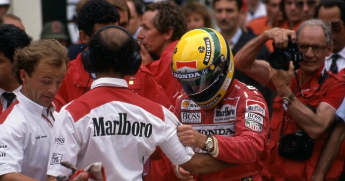 Ayrton Senna's Race Helmet Fetches £500,000 at Auction