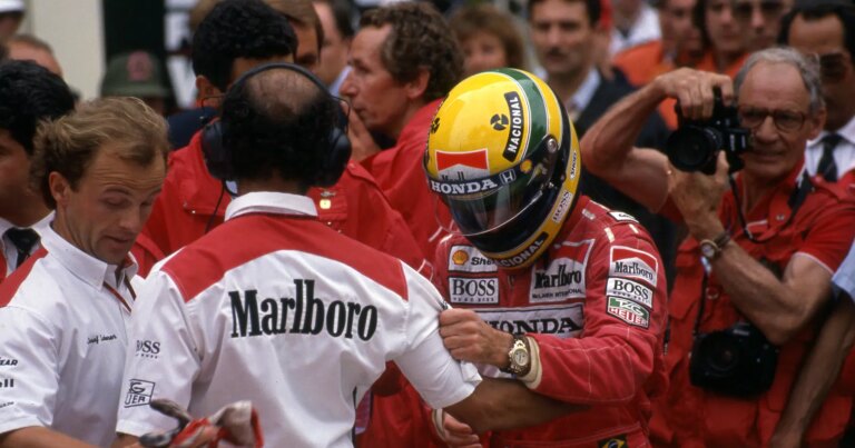 Ayrton Senna's Race Helmet Fetches £500,000 at Auction