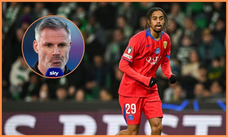Carragher Questions Liverpool's Interest in PSG Star Barcola Amid Salah Concerns