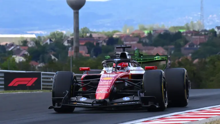 Ferrari's Charles Leclerc Leads FP1 but Suffered Mechanical Issue in Hungary