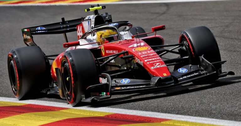 Ferrari's Vasseur Calls Hamilton's Penalty 'Harsh' After Collision