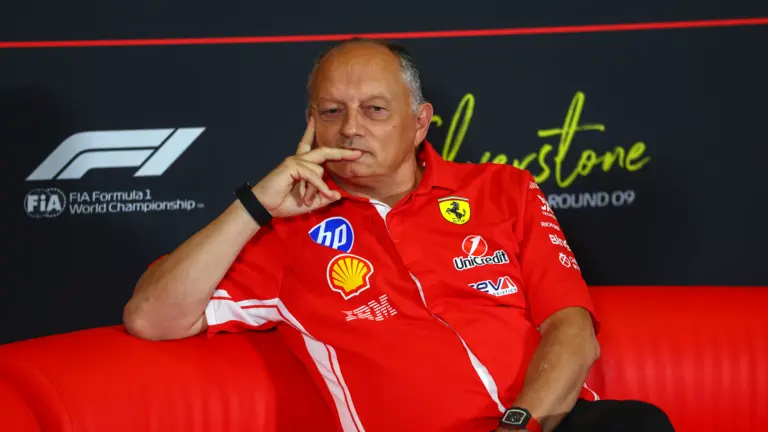 Ferrari's Vasseur Responds to Wolff's Cost Cap Comments Ahead of Silverstone