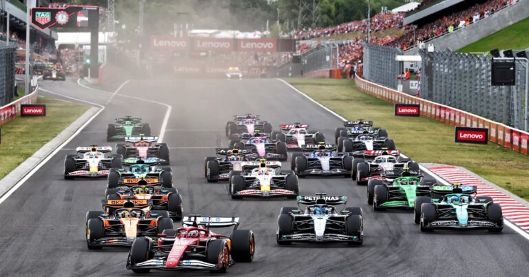 Formula 1 Track Action at Risk from Rain Forecast for Budapest