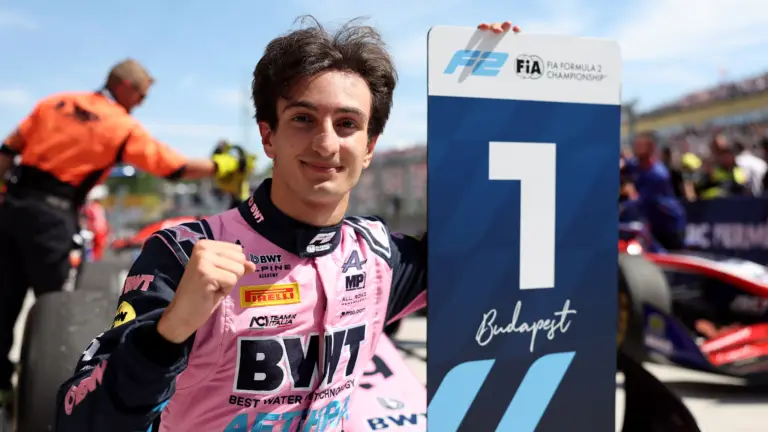 Gabriele Mini Wins F2 Sprint Race, Narrows Points Gap to Tsolov