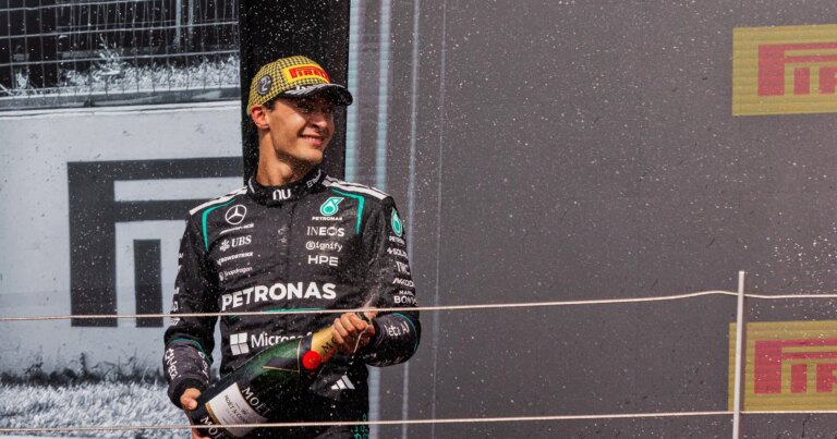 George Russell Narrows Championship Gap After Silverstone Podium