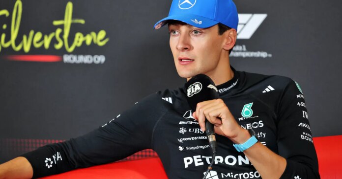 George Russell 'beyond frustration' as Silverstone Tyre Misfortune Strikes