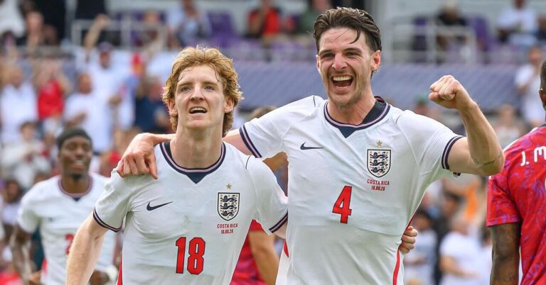 Rice’s Illness Clouds England’s Midfield Ahead of Argentina Clash