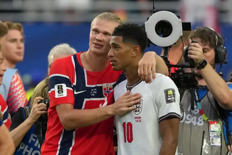 Haaland Supports Bellingham Following England's World Cup Exit