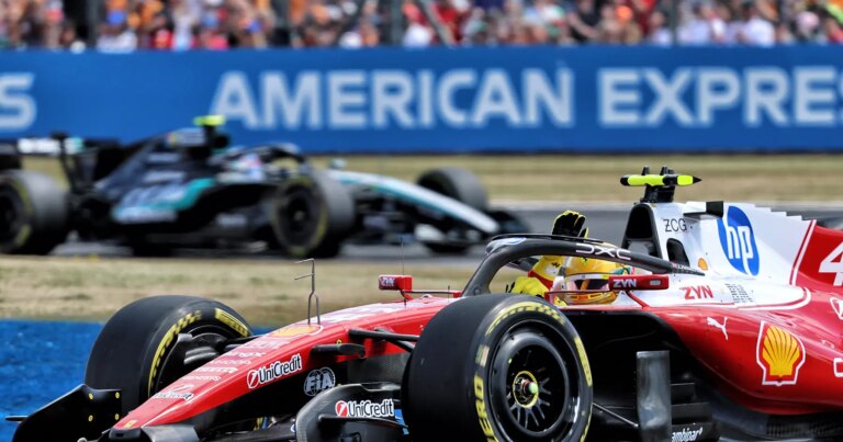 Hamilton Identifies Power Deficit Behind Ferrari's Silverstone Defeat