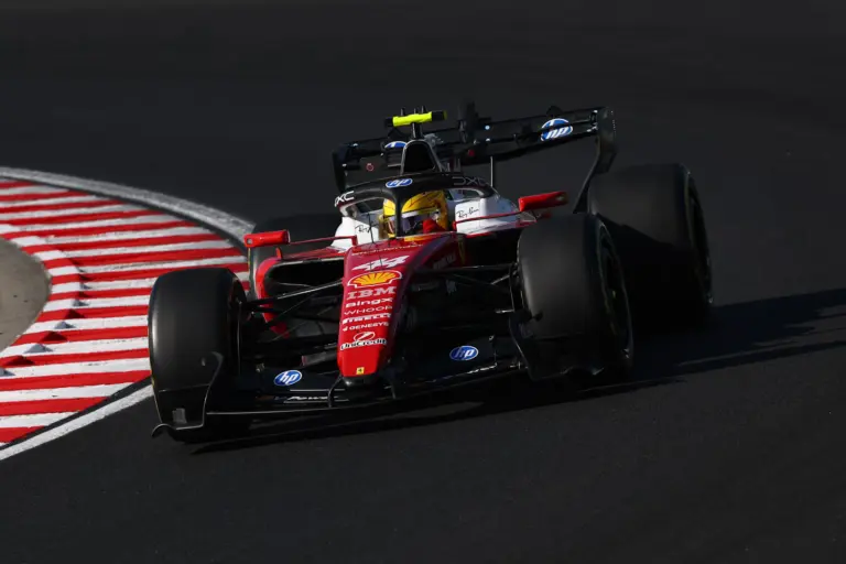 Hamilton Tops FP2 in Challenging Hungarian Grand Prix Practice Session