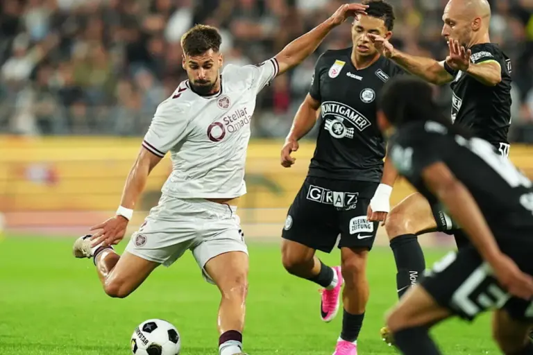 Hearts Face Tough Task After 4-0 Defeat to Sturm Graz in Qualifiers