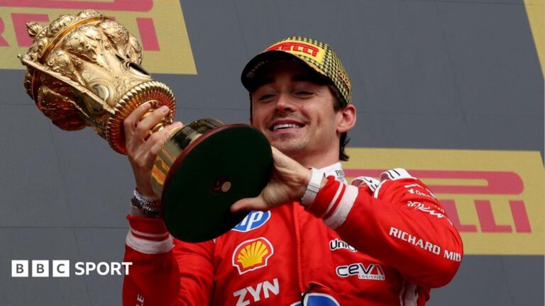 Leclerc Claims Victory in Dramatic British Grand Prix at Silverstone
