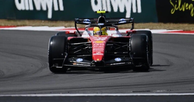Lewis Hamilton Tops Timesheet in Silverstone Free Practice Session