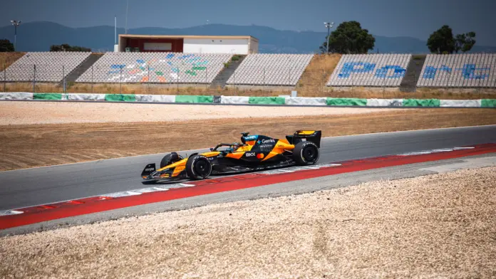 McLaren Trio Test MCL60 at Portimao Ahead of Summer Break