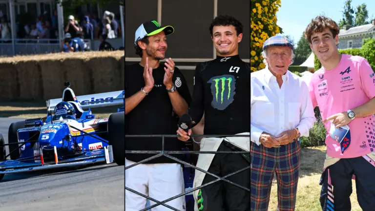 Norris, Rossi and Hill Shine Among Highlights at Goodwood Festival