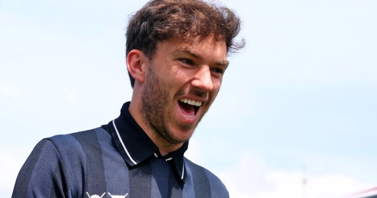 Pierre Gasly Jokes He Could Go 'Bankrupt' at Goodwood Festival