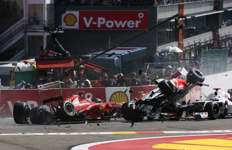 Schumacher's Fury Featured in Five Memorable Belgian Grand Prix Moments
