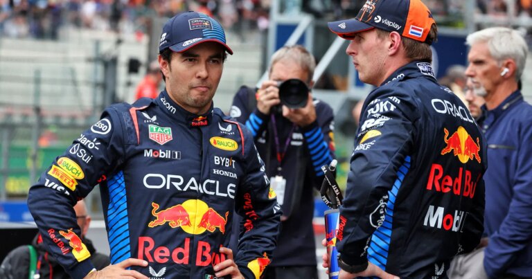 Sergio Perez Discusses Challenge of Partnering Max Verstappen at Red Bull