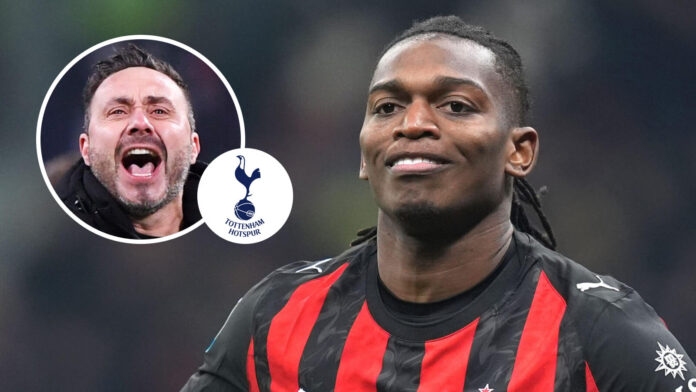 Tottenham Eye Rafael Leao as AC Milan Winger Ready to Wait