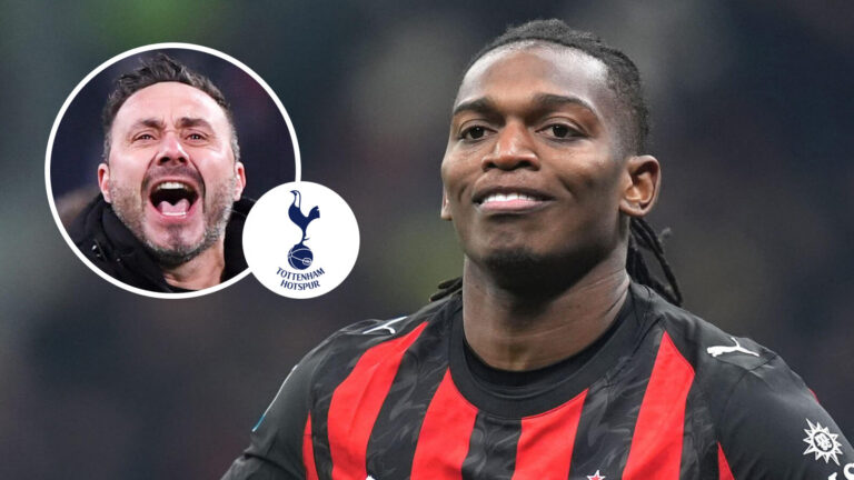 Tottenham Eye Rafael Leao as AC Milan Winger Ready to Wait