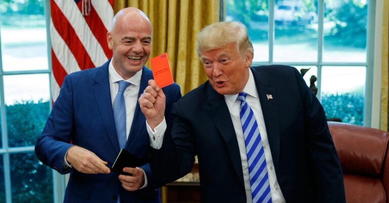 Trump Discusses Balogun Ban with FIFA Chief Infantino Ahead of Belgium Match