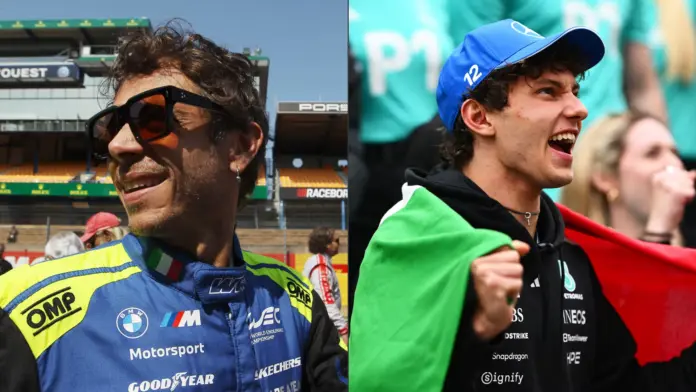 Valentino Rossi Praises Kimi Antonelli's 'Very Special' Impact in F1