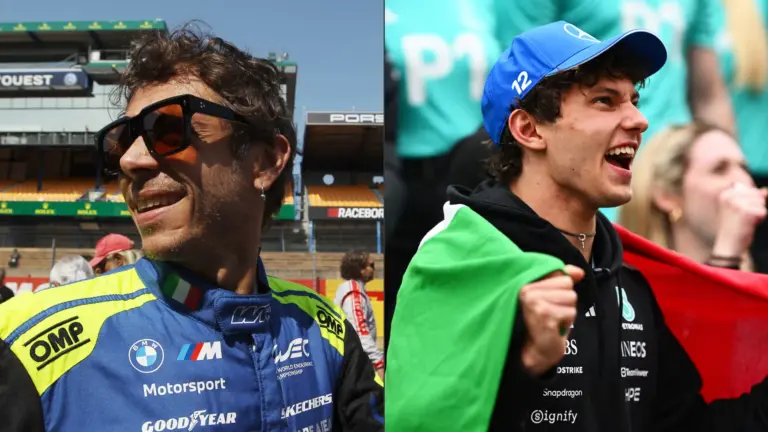 Valentino Rossi Praises Kimi Antonelli’s ‘Very Special’ Impact in F1