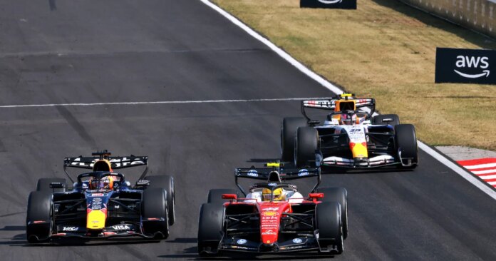 Verstappen Reflects on Strategic Dive-Bomb Past Hamilton in Budapest