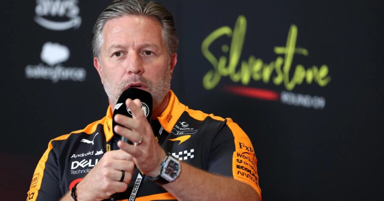 Zak Brown Dismisses Max Verstappen McLaren Talks as Unfounded