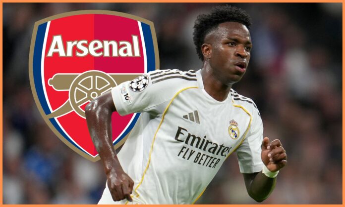 Arsenal Eye Vinicius Junior Transfer but Player Chooses to Stay at Madrid