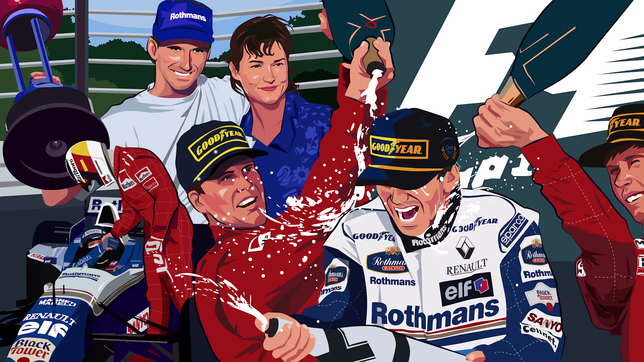 Damon Hill's 1996 Championship Journey: Overcoming a Tumultuous Season
