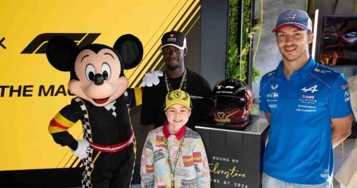 Disney F1 Helmet Achieves Record £151,000 at Charity Auction