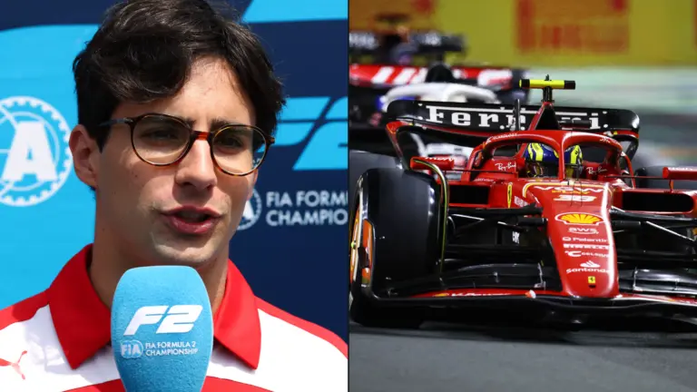 Ferrari’s Rafael Camara Inspired by Ollie Bearman on F1 Journey