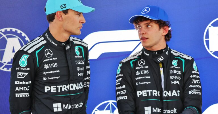 George Russell Tops Antonelli in Average Finish Despite F1 Struggles