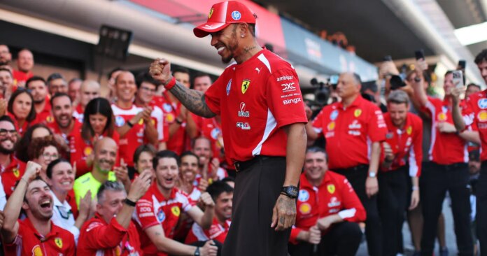 Hamilton Praised for Overcoming Challenging Ferrari Season