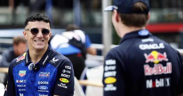 Isack Hadjar Acknowledges 'Luxury' of Competing with Verstappen