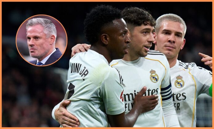 Jamie Carragher Doubts Arsenal's Chances of Landing Vinicius Junior