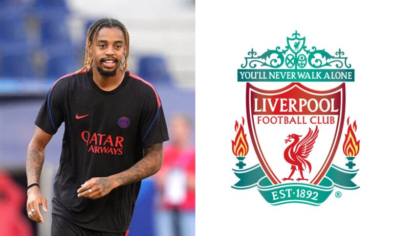 Liverpool Eye Bradley Barcola After PSG Forward’s Super Cup Omission