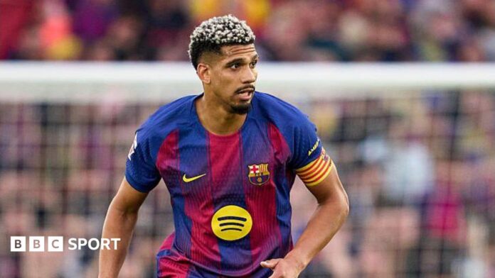 Liverpool Eye Season-Long Loan of Ronald Araujo from Barcelona