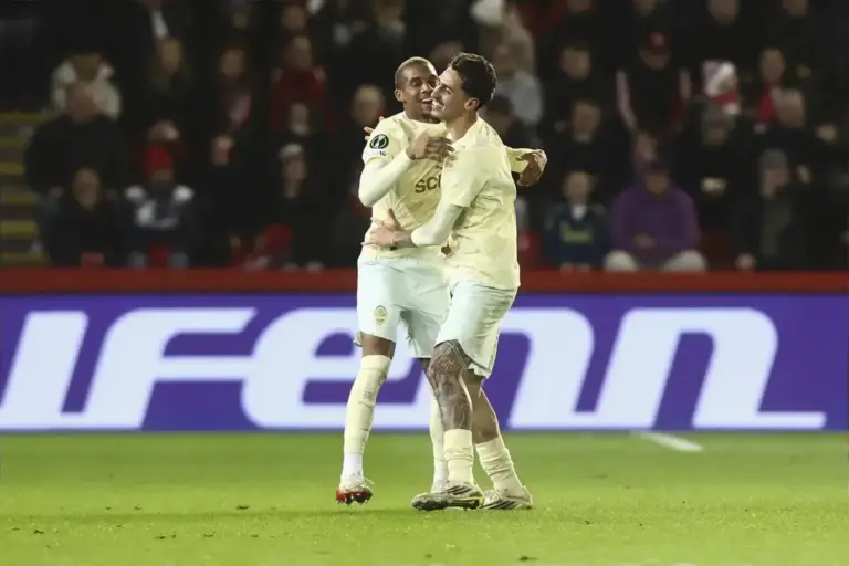 Manchester United Scout Kaua Elias After Impressive Hat-Trick Display