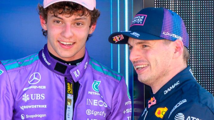 Max Verstappen Lauds Kimi Antonelli's 
