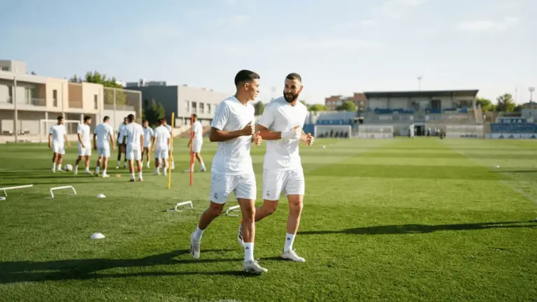 Real Madrid Welcome Mbappé and Vinicius Back to Training Ahead of Celta