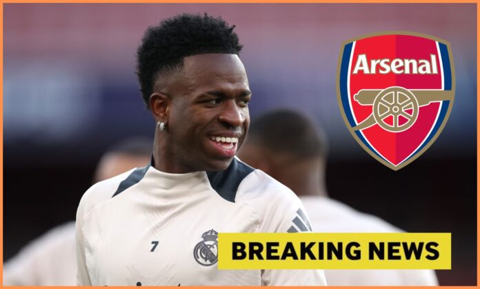 Vinicius Jr Linked with Arsenal as Real Madrid Talks Continue